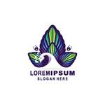 孔雀logo