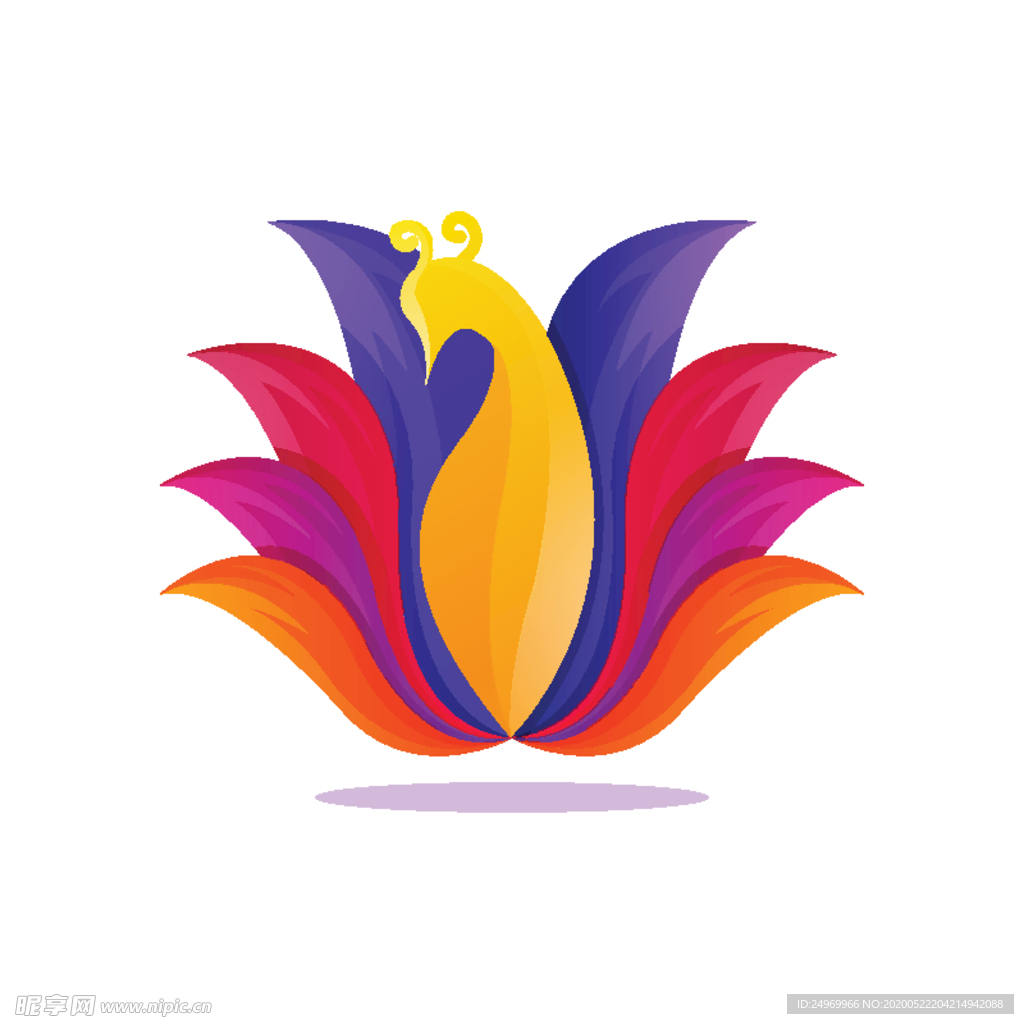 孔雀logo
