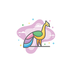 孔雀logo