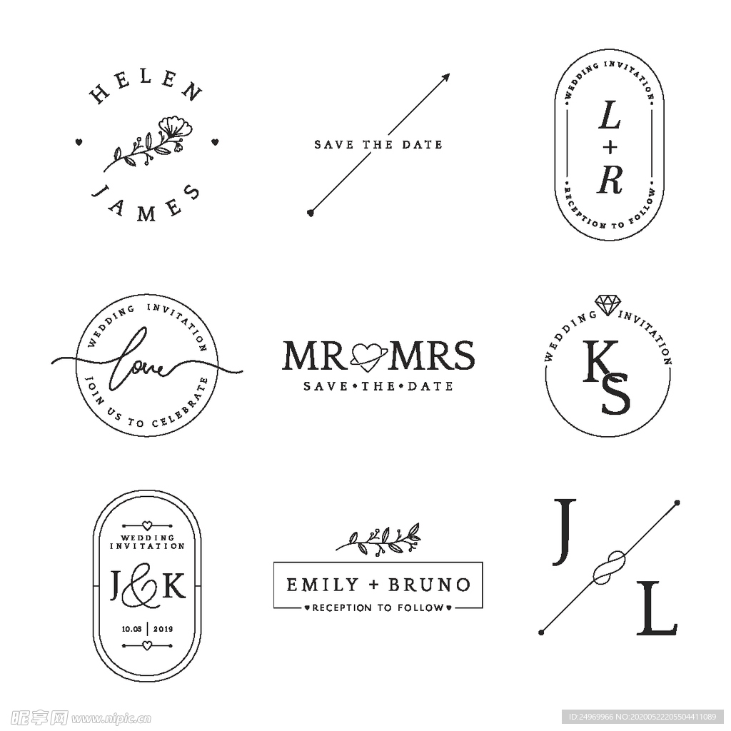 花卉logo