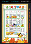 幼儿看图学儿歌海报