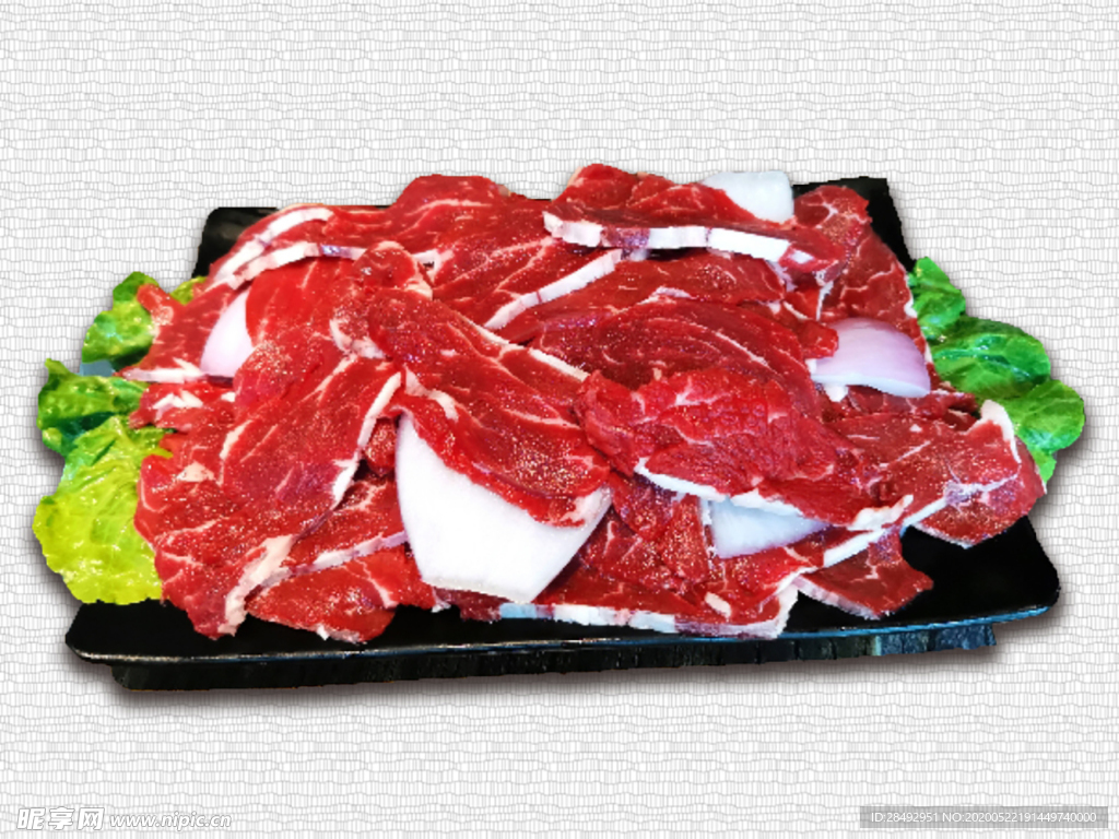 烤牛肉生肉
