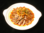 椒豆豉炒油渣