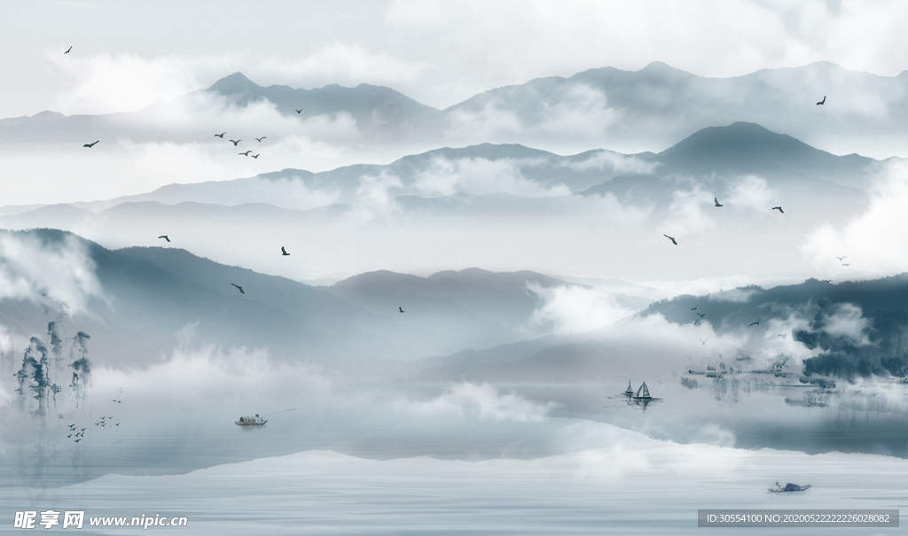 山水装饰画
