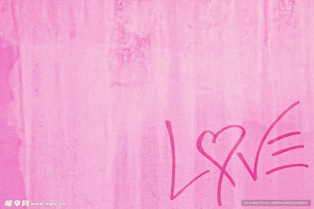 粉色涂鸦底纹背景