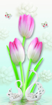 中式花朵玄关