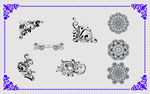 花纹 花边