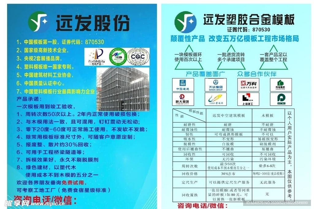 远发股份 远发 建筑彩页 建筑