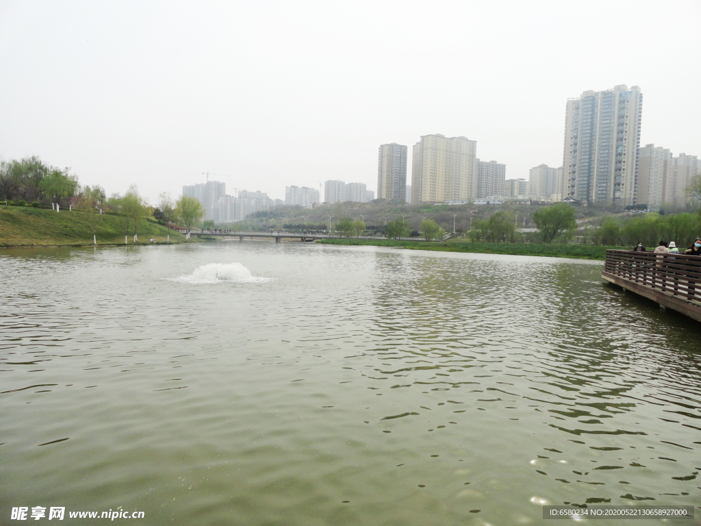 浐河水景