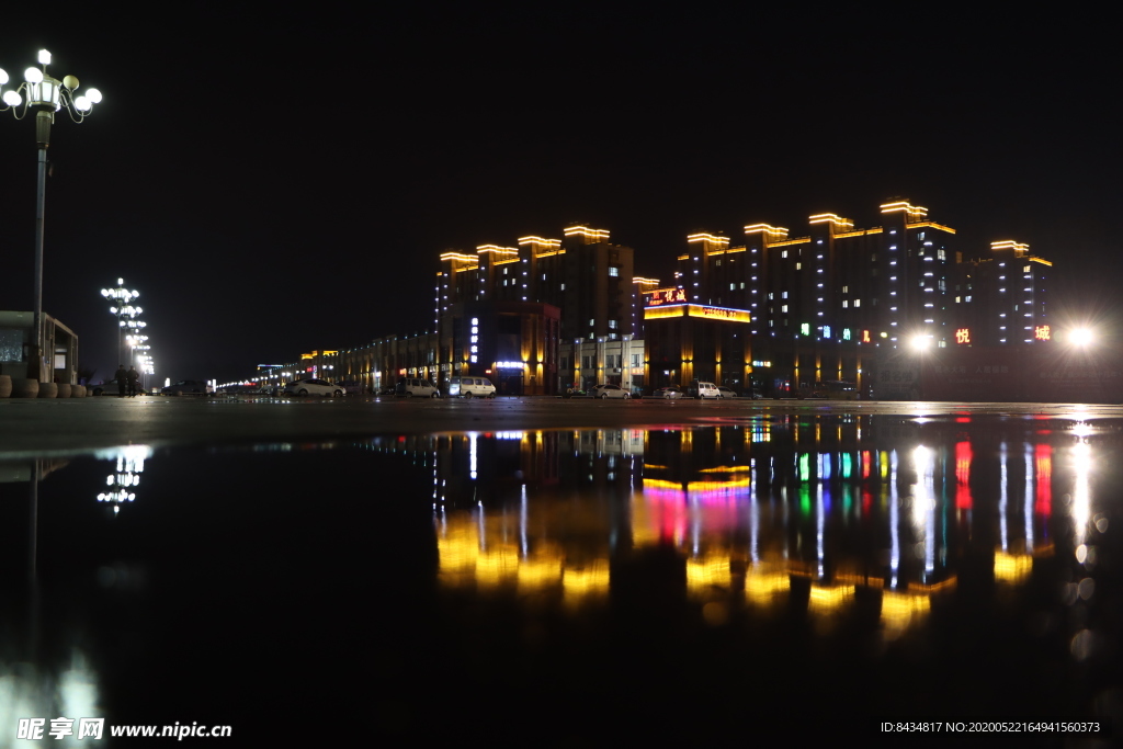 悦城夜景