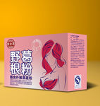 葛根粉时尚高端大气包装设计