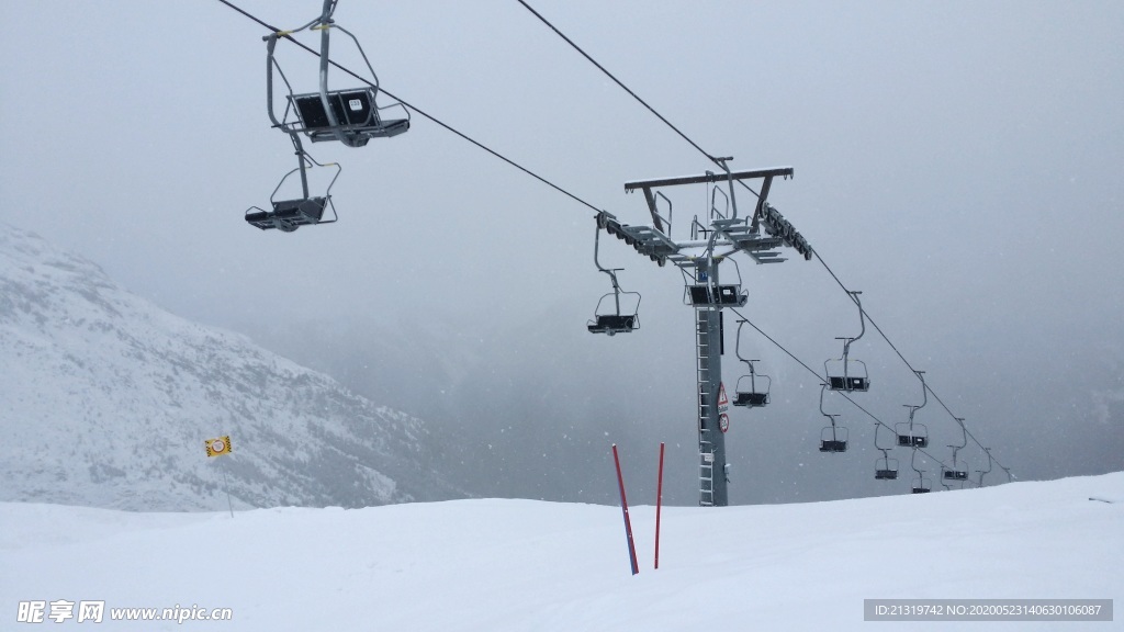 雪山索道