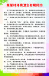 村民公约