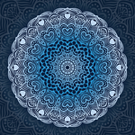 曼陀罗花纹