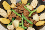 土豆豆角卷子
