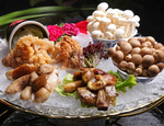 野生菌菇拼