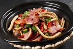 腊肉茶树菇
