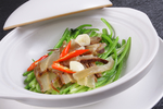 味油焖茼蒿杆
