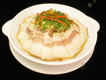 咸肉蒸百叶