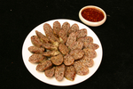 蒜梗炒酱油肉