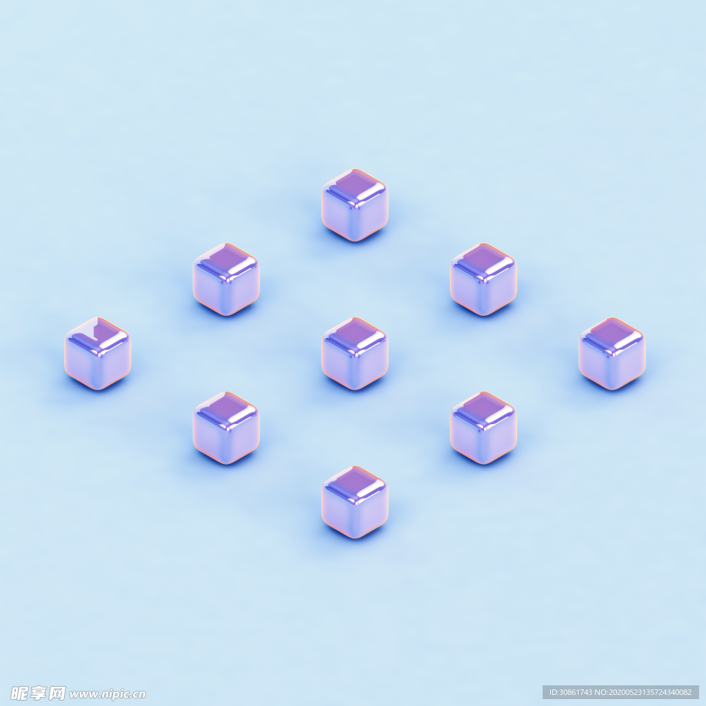 立方体背景