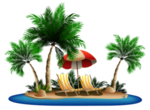 夏日素材海报元素