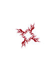 红色火焰花纹