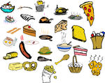 美食插画