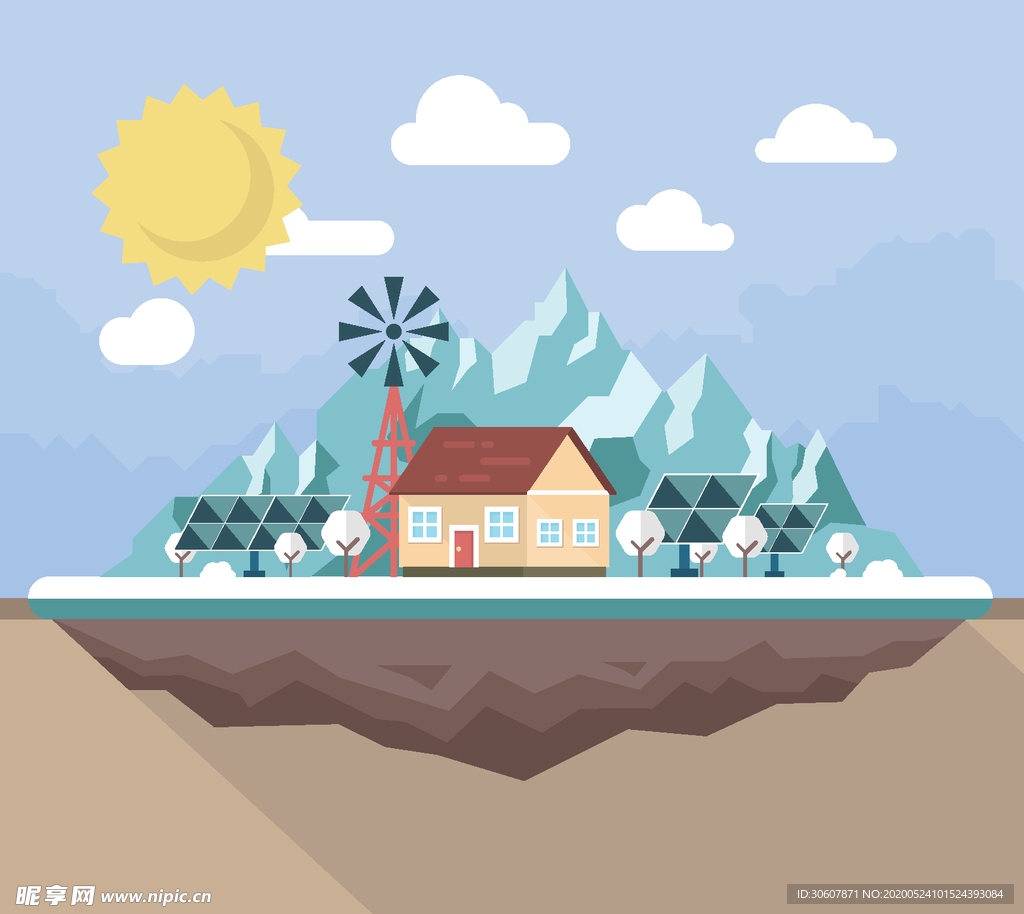 风景插画