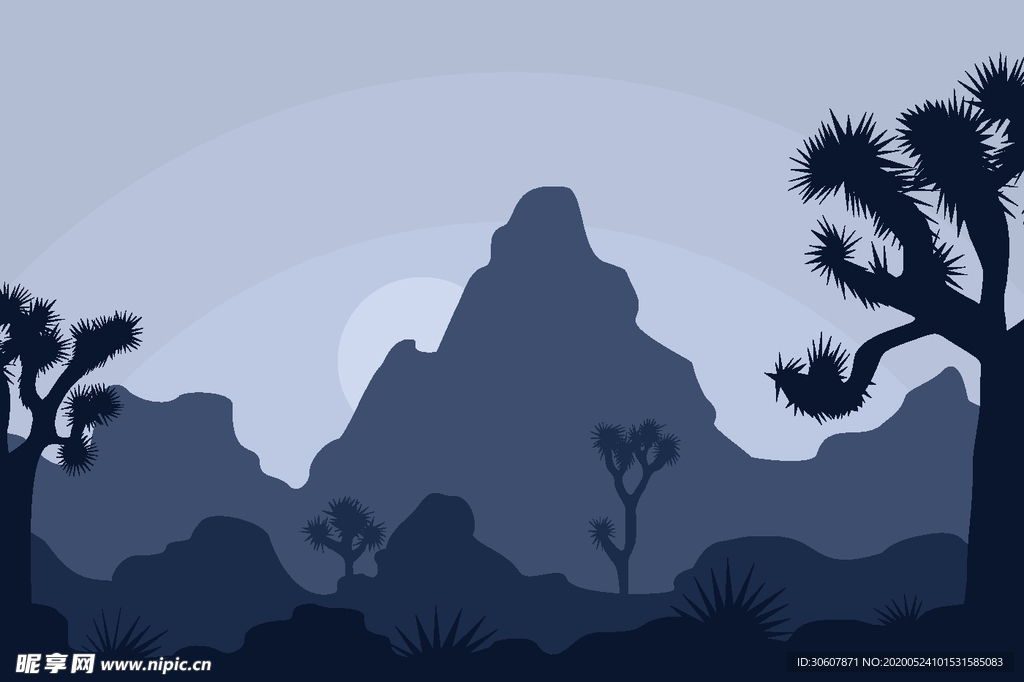 风景插画