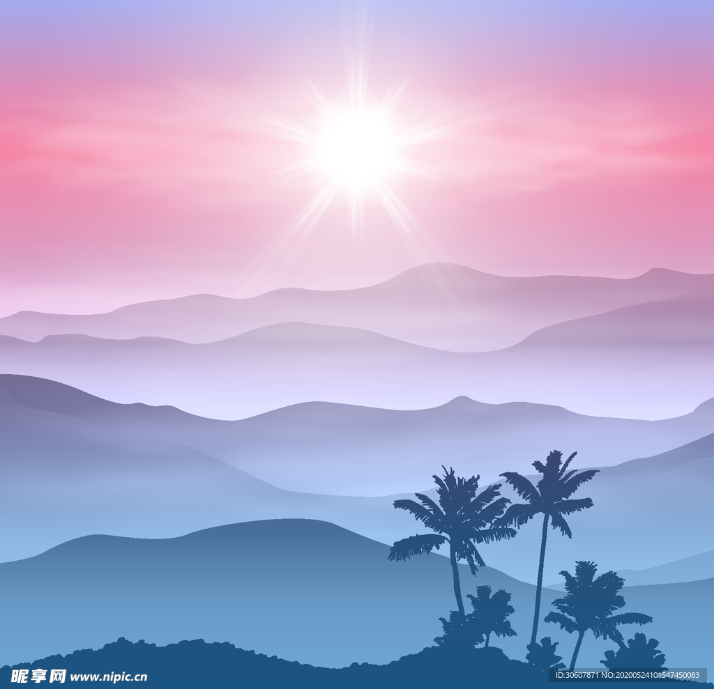 风景插画