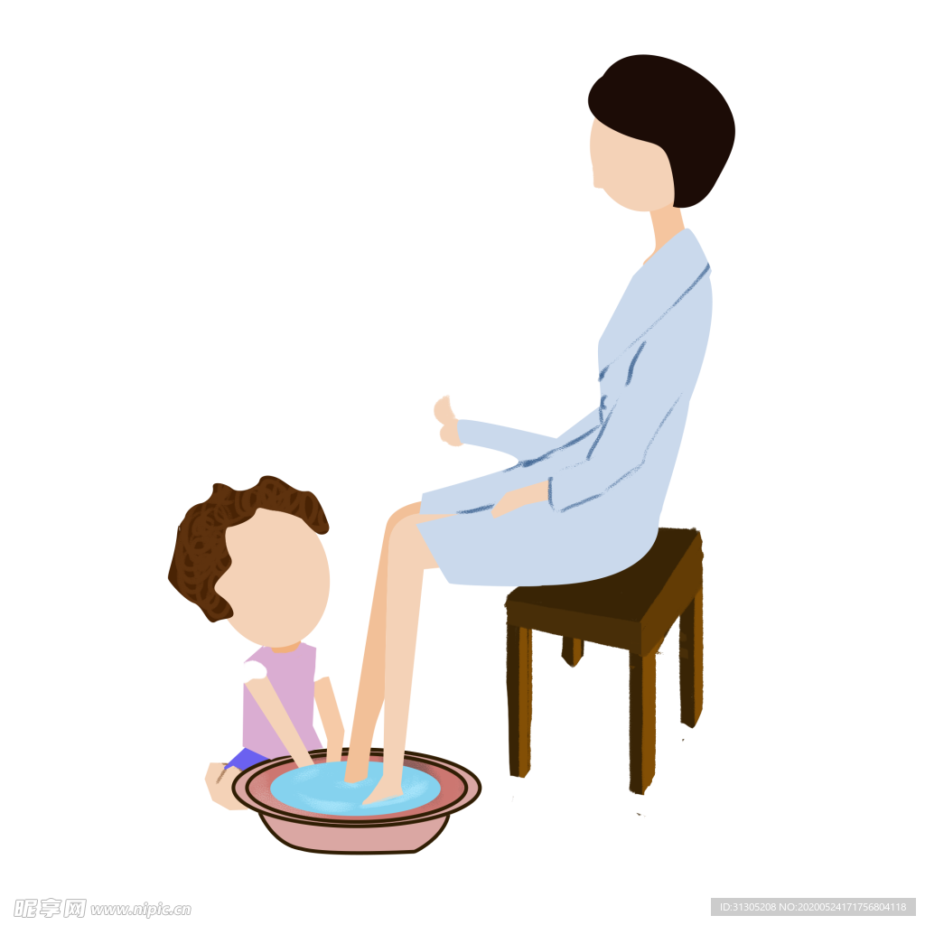 Family Parent Child Mother And Child Filial Piety PNG , Feet, Filial ...