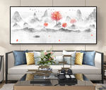 中国风水墨山水画