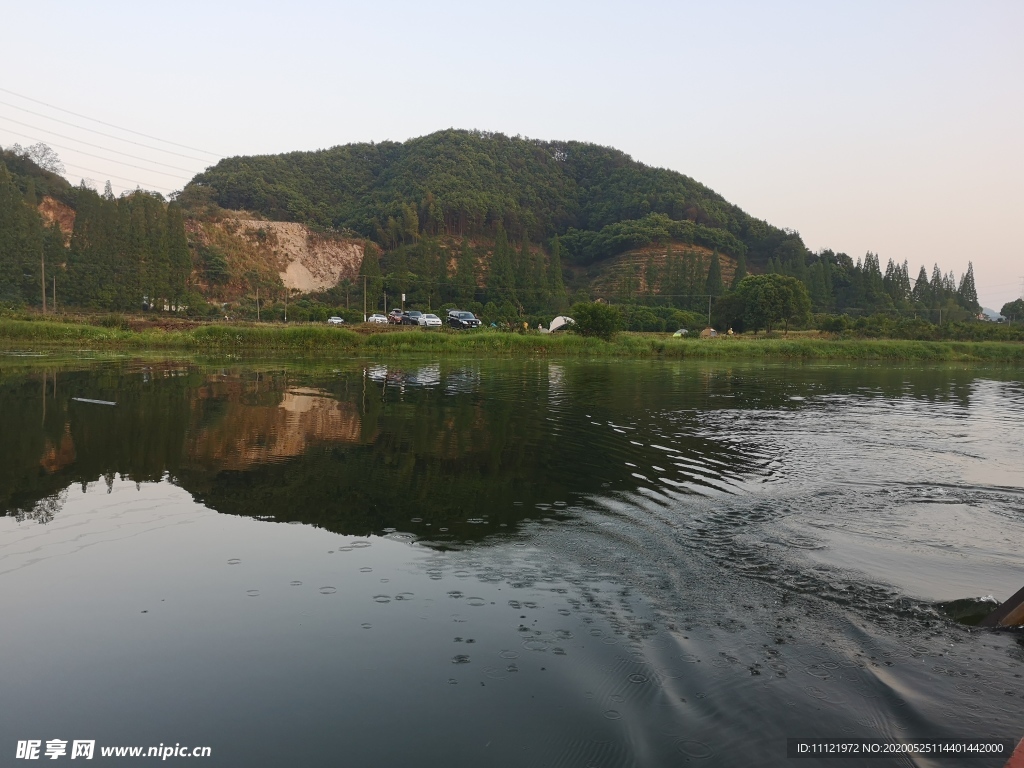 黄昏 山水