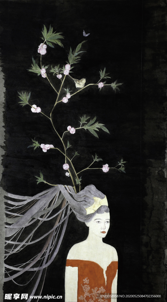 中国画 追