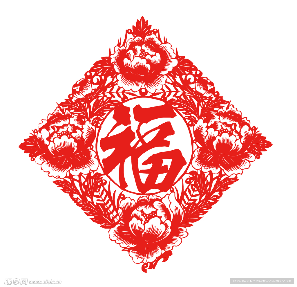 雕刻窗花镂空