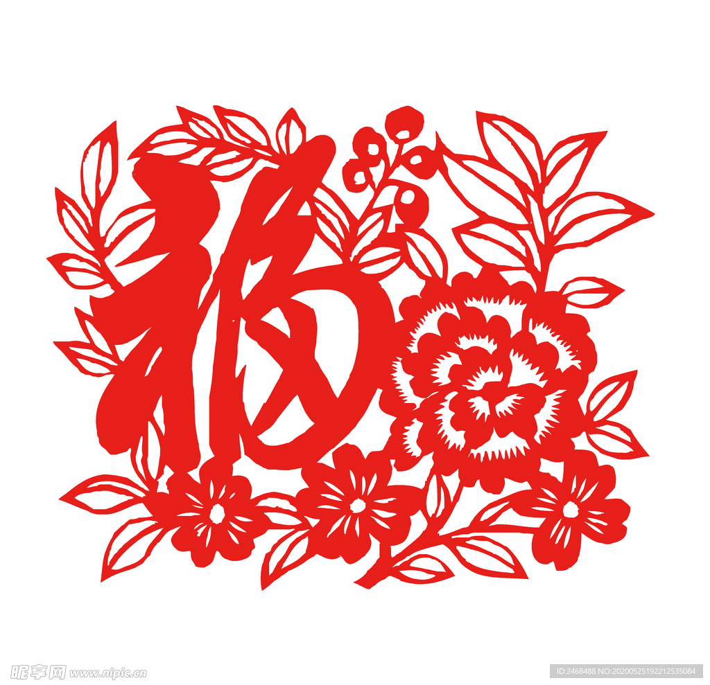 雕刻窗花镂空