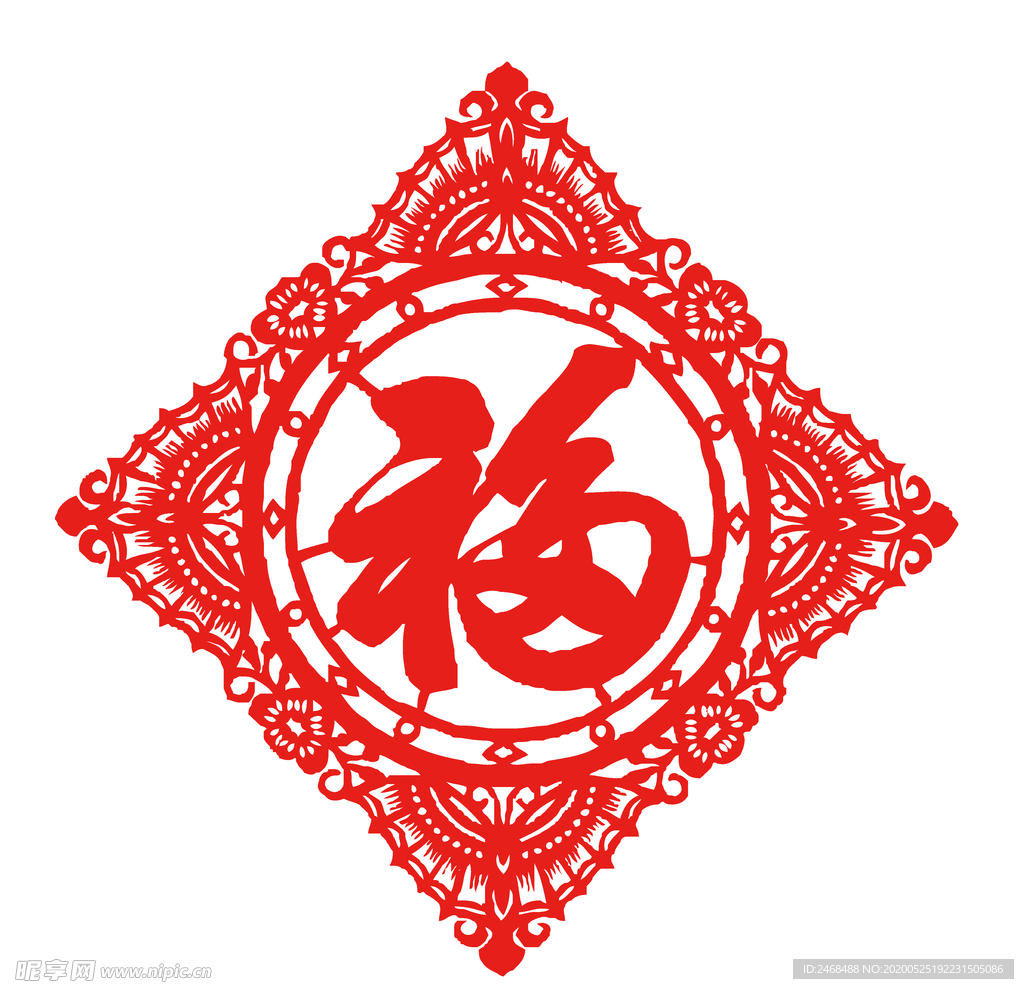 雕刻窗花镂空