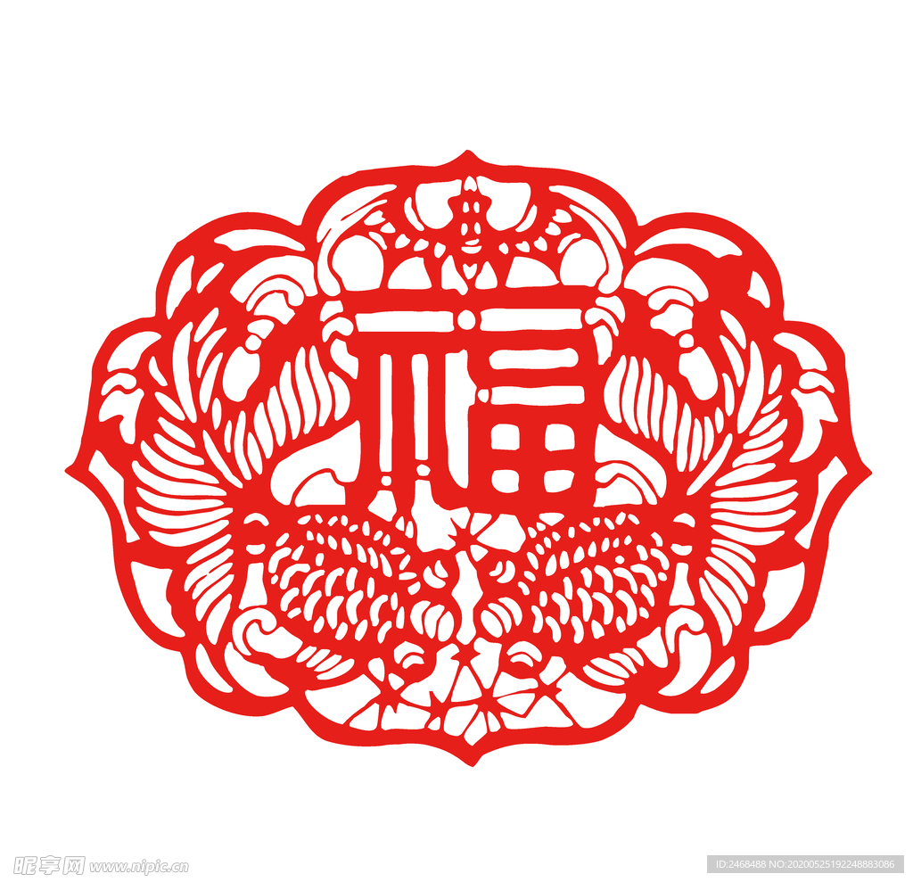 雕刻窗花镂空