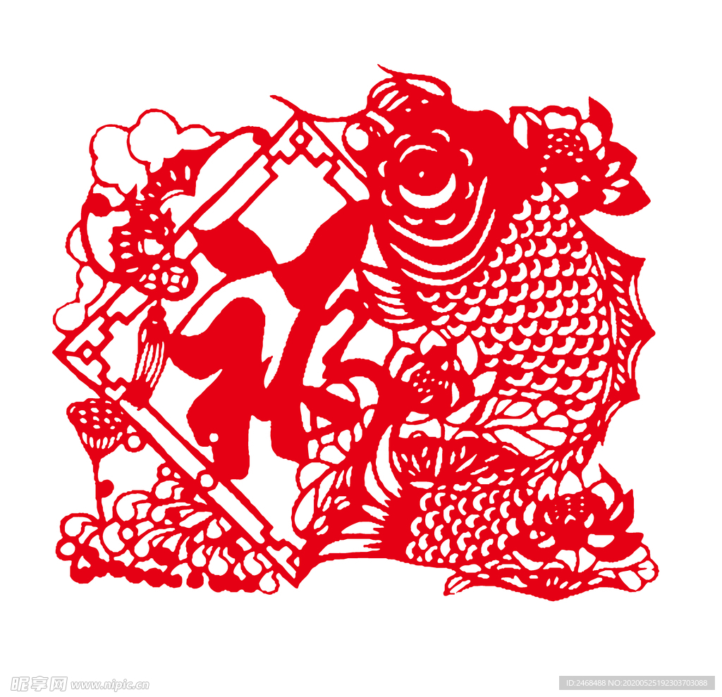 雕刻窗花镂空
