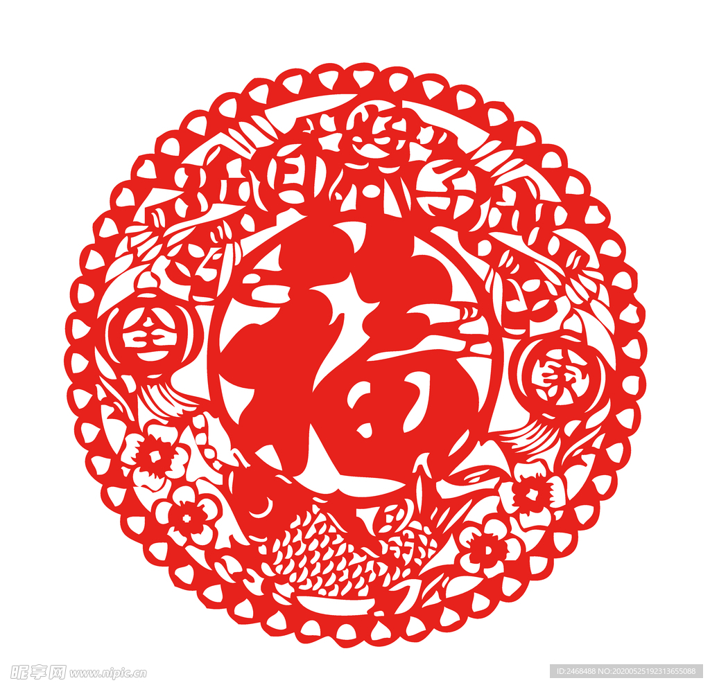 雕刻窗花镂空