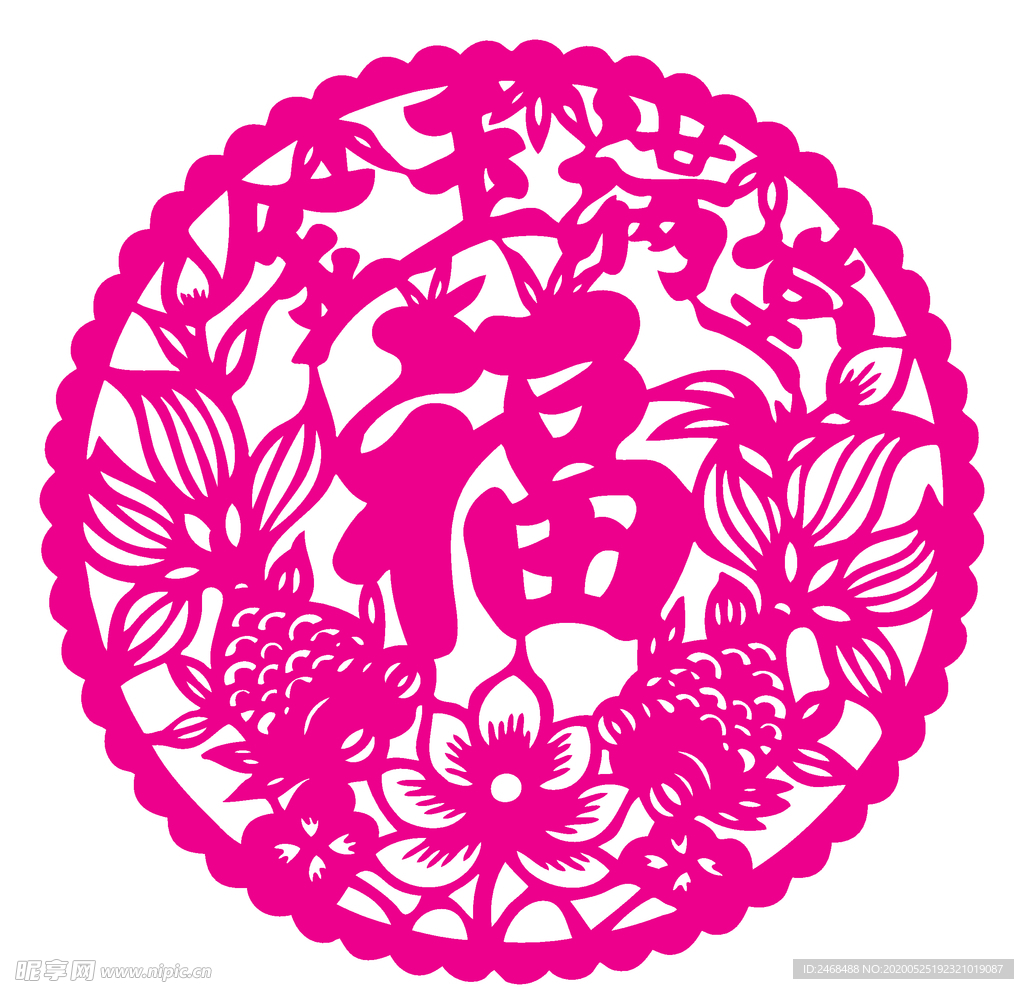 雕刻窗花镂空