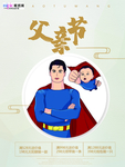 感恩父亲节海报