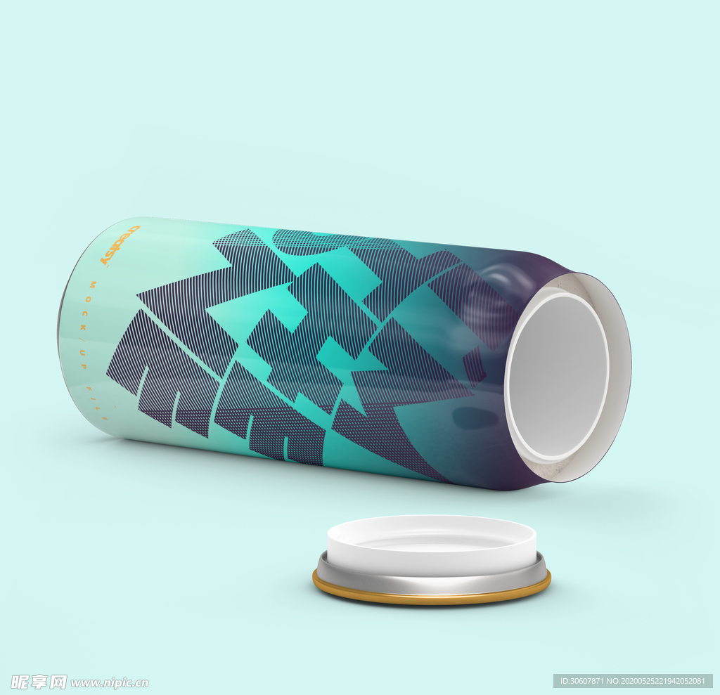 易拉罐样机