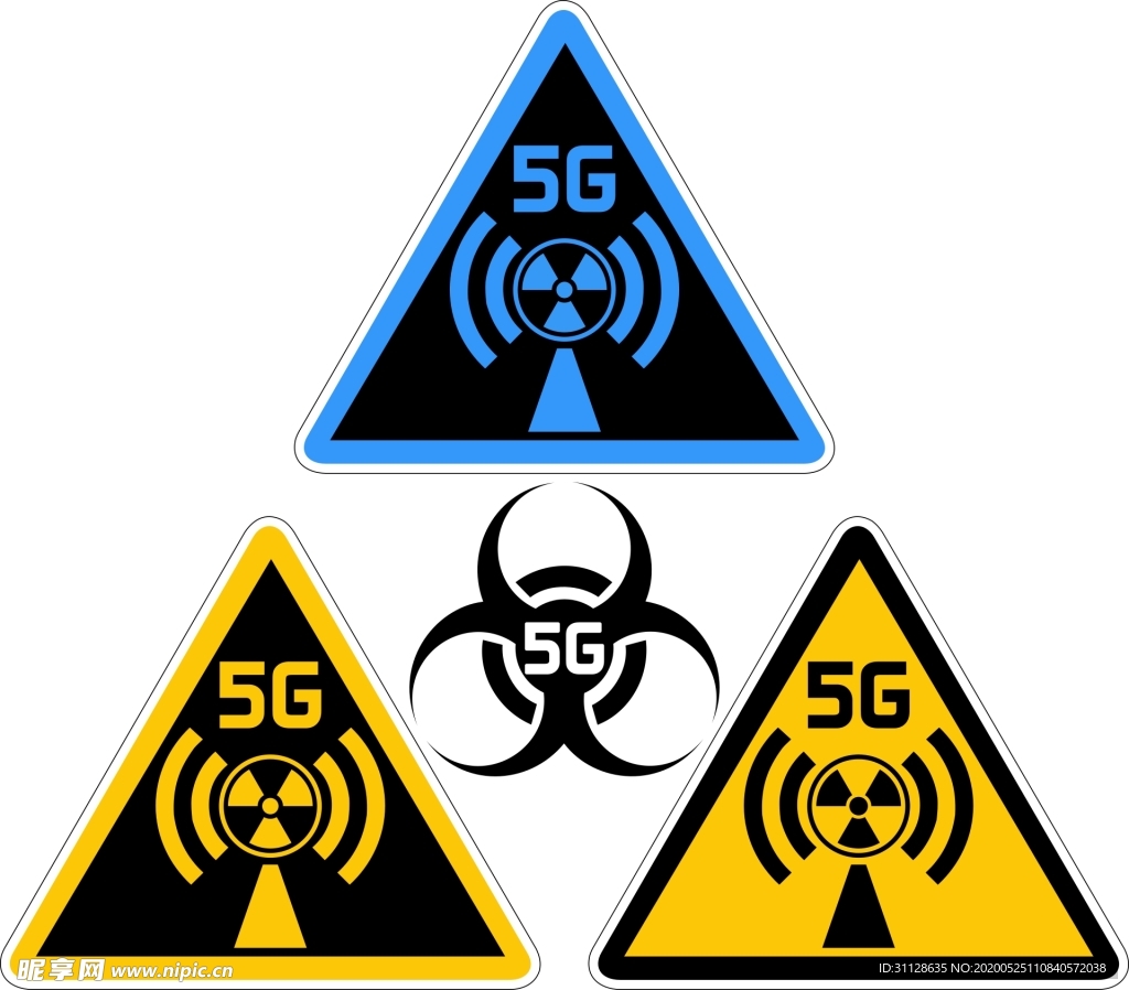 科技 5g 图标