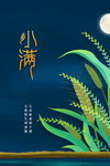 小满节气图