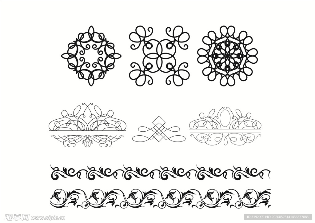 花纹 花边