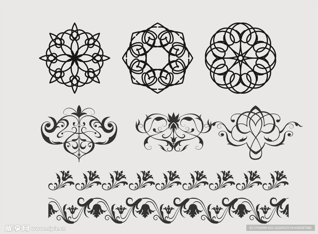 花纹 花边