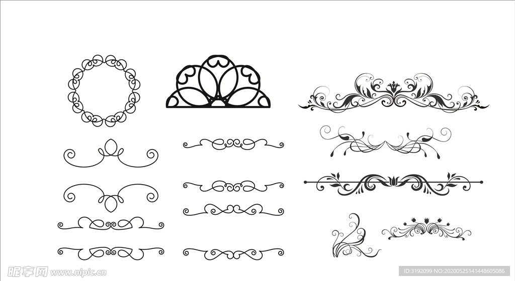 花纹 花边