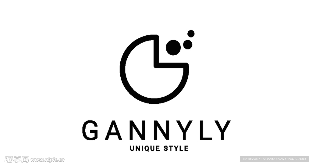 创意矢量logo标志G元素